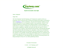 Tablet Screenshot of payaway.com